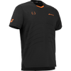 2026 Babolat Replica Lebrón padel T-shirt (Black) - angled view