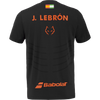 2026 Babolat Replica Lebrón padel T-shirt (Black) - back view