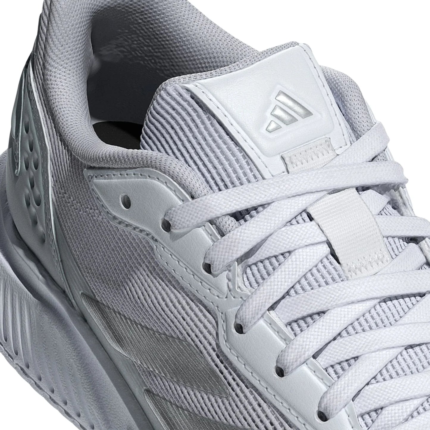 Adidas Courtquick Ladies Padel Shoes (Cloud White/Silver Metallic)