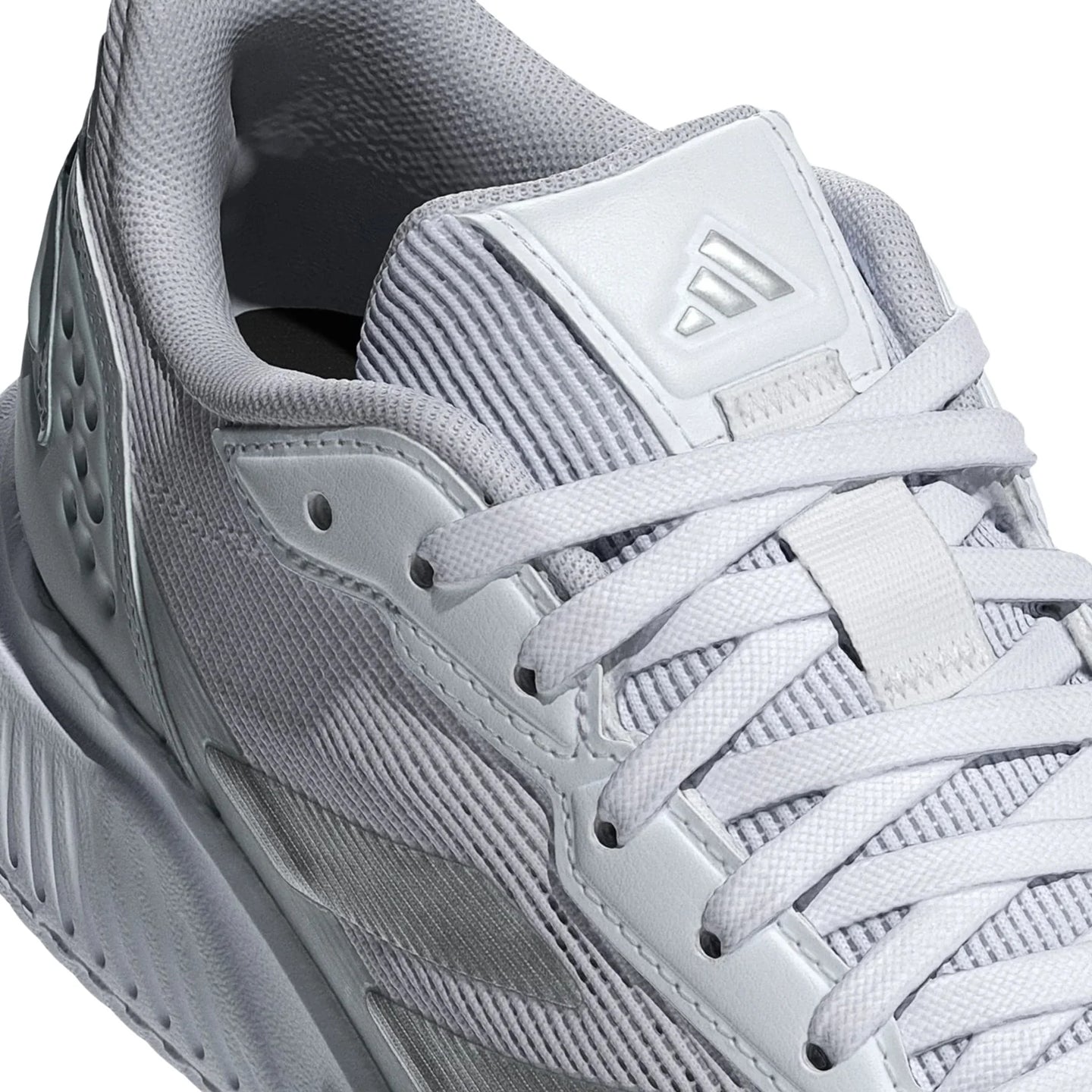 Adidas Courtquick Ladies Padel Shoes (Cloud White/Silver Metallic)