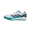 Adidas Courtquick Padel Shoes - White/Aurora Ivy