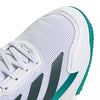 Adidas Courtquick Padel Shoes - White/Aurora Ivy