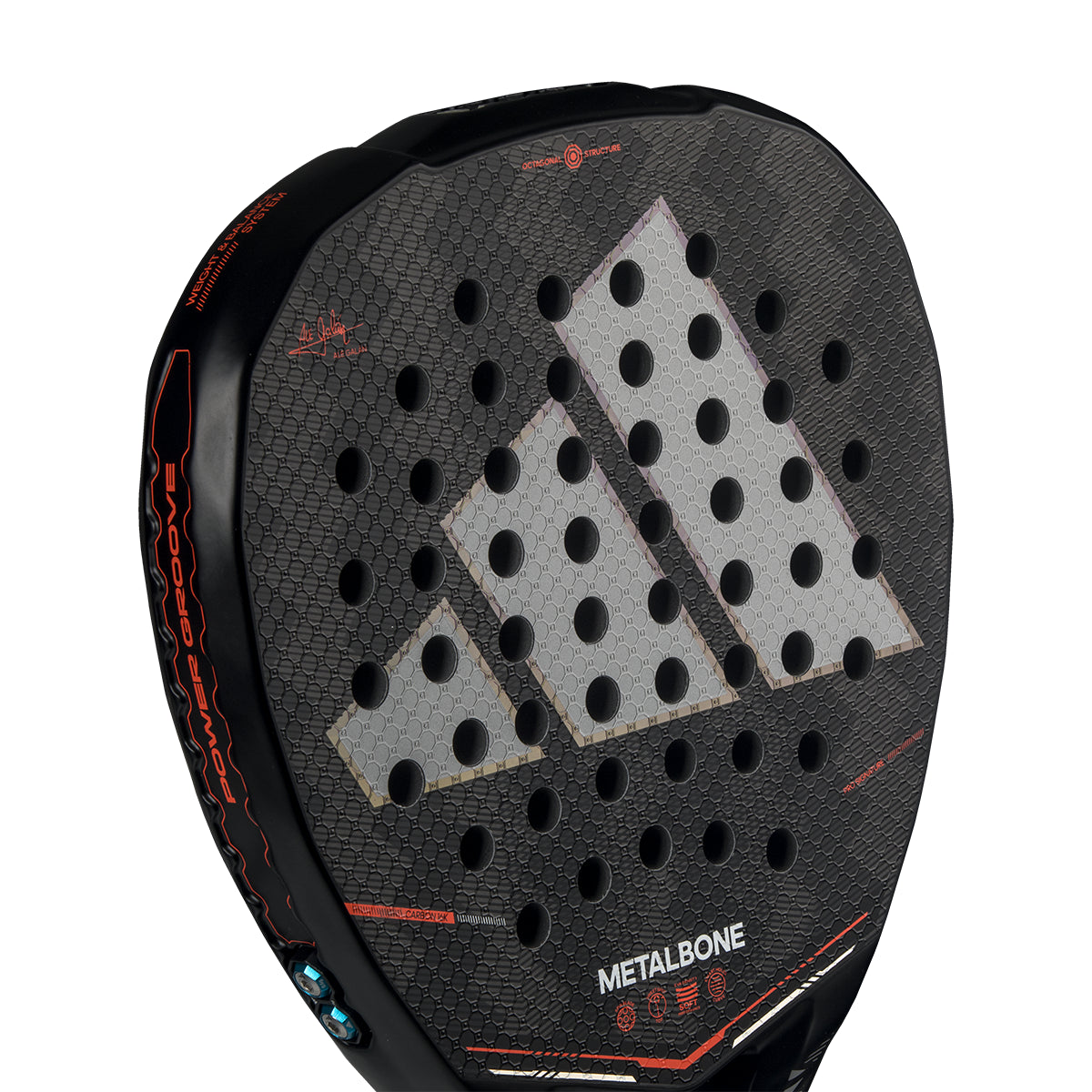 Adidas Metalbone padel racket - design detail