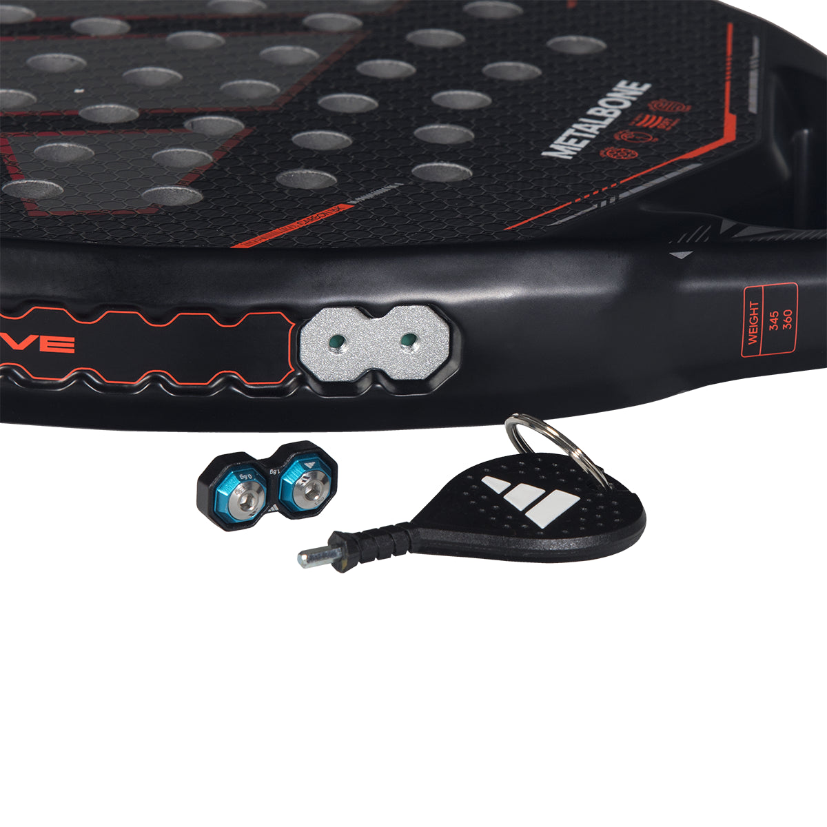 Adidas Metalbone padel racket - design detail (alternate 2)