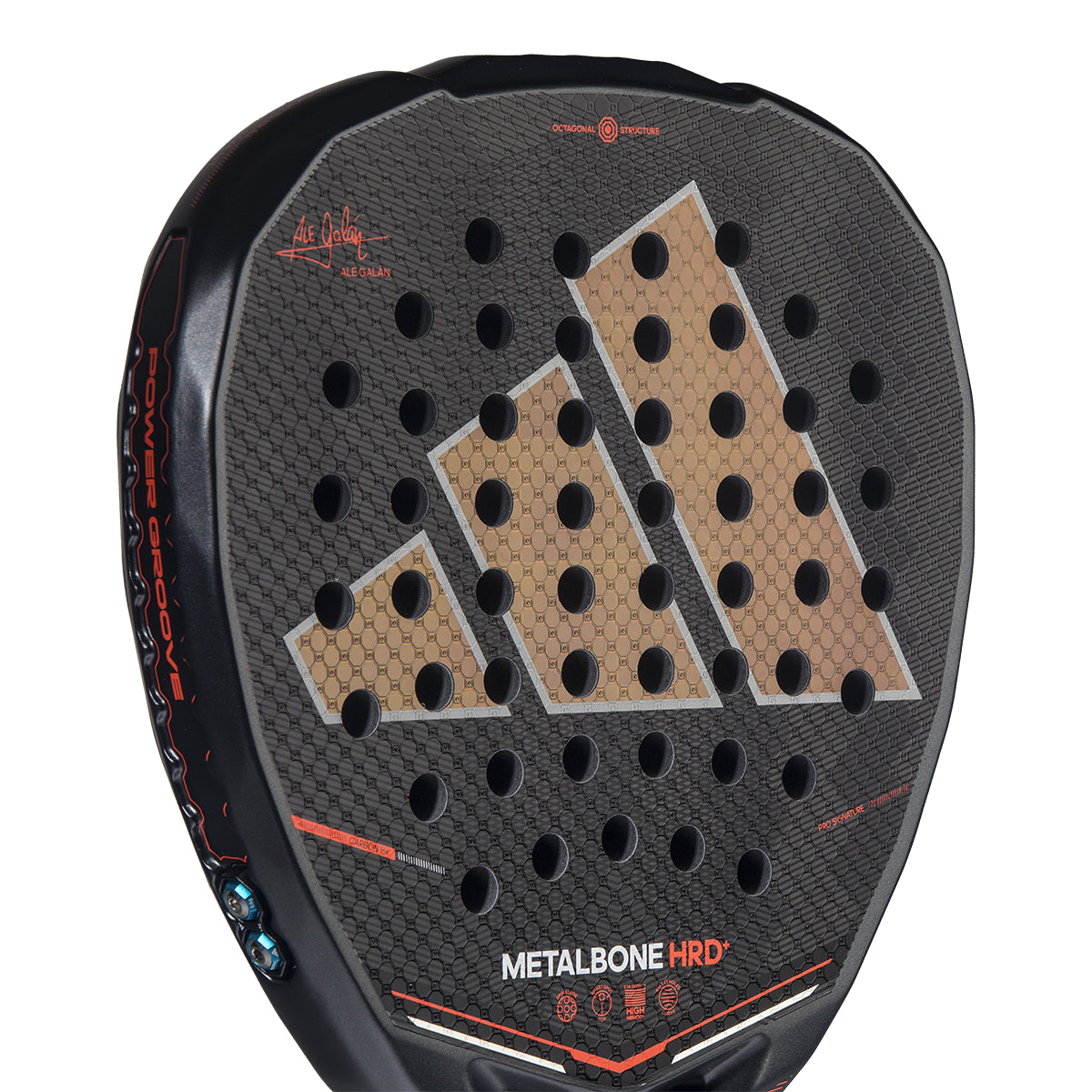 Adidas Metalbone HRD+ padel racket - design detail