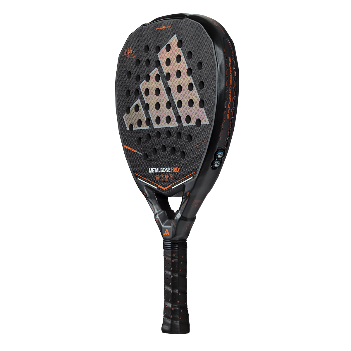 Adidas Metalbone HRD+ padel racket - side profile (alternate)