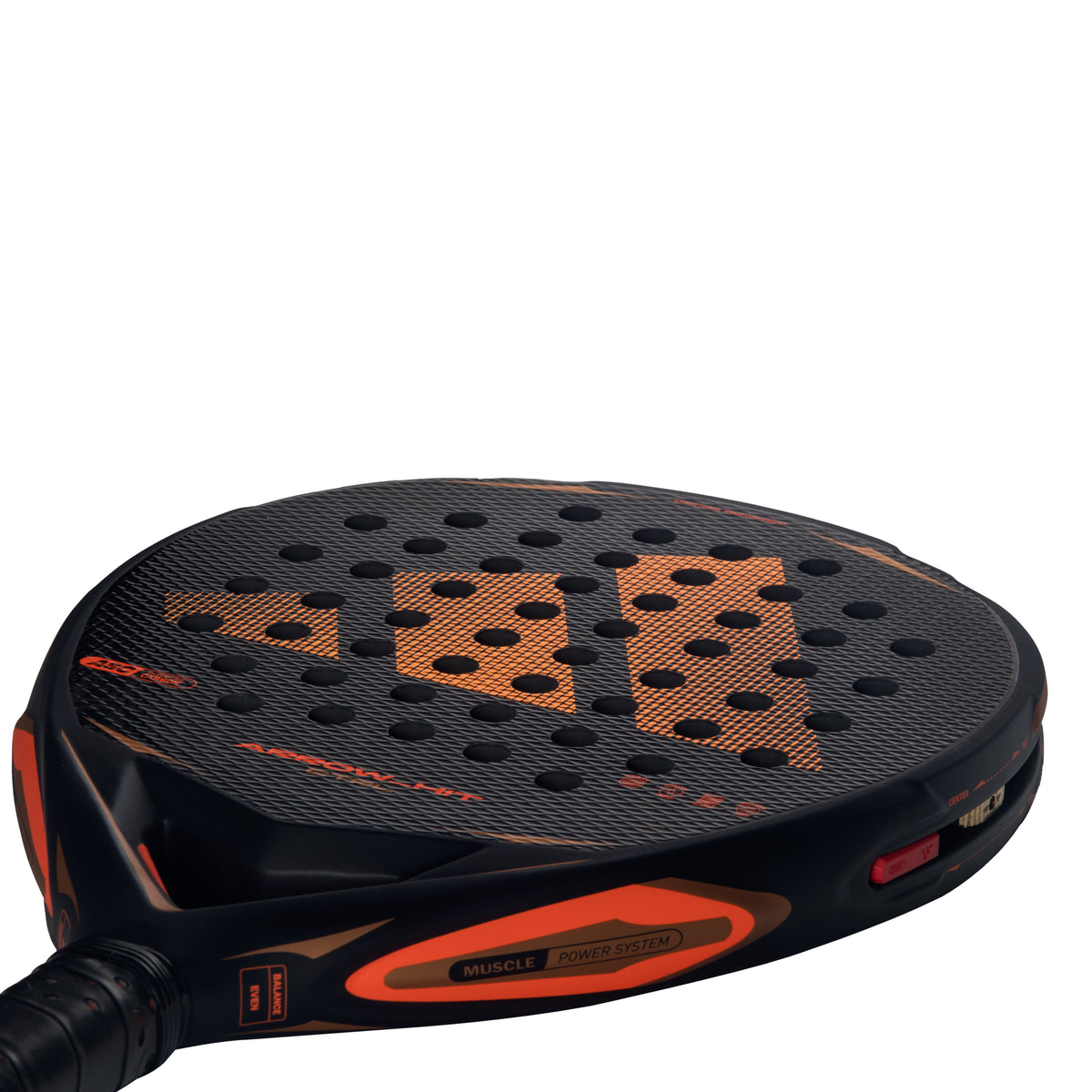 Adidas Arrow Hit CTRL padel racket - design detail (alternate)
