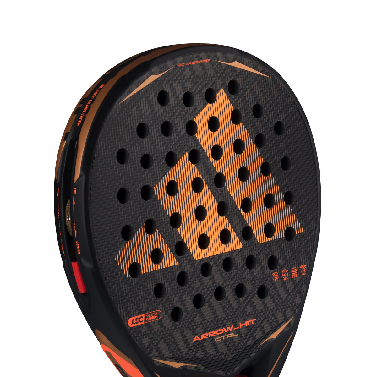 Adidas Arrow Hit CTRL padel racket - design detail