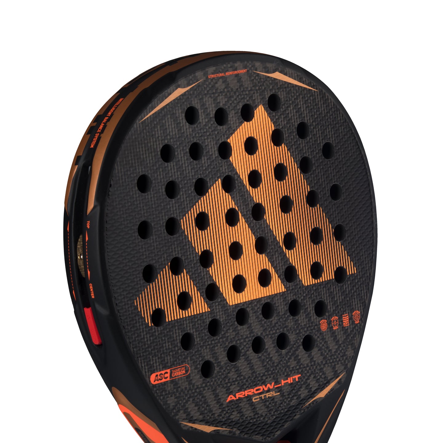 Adidas Arrow Hit CTRL padel racket - design detail