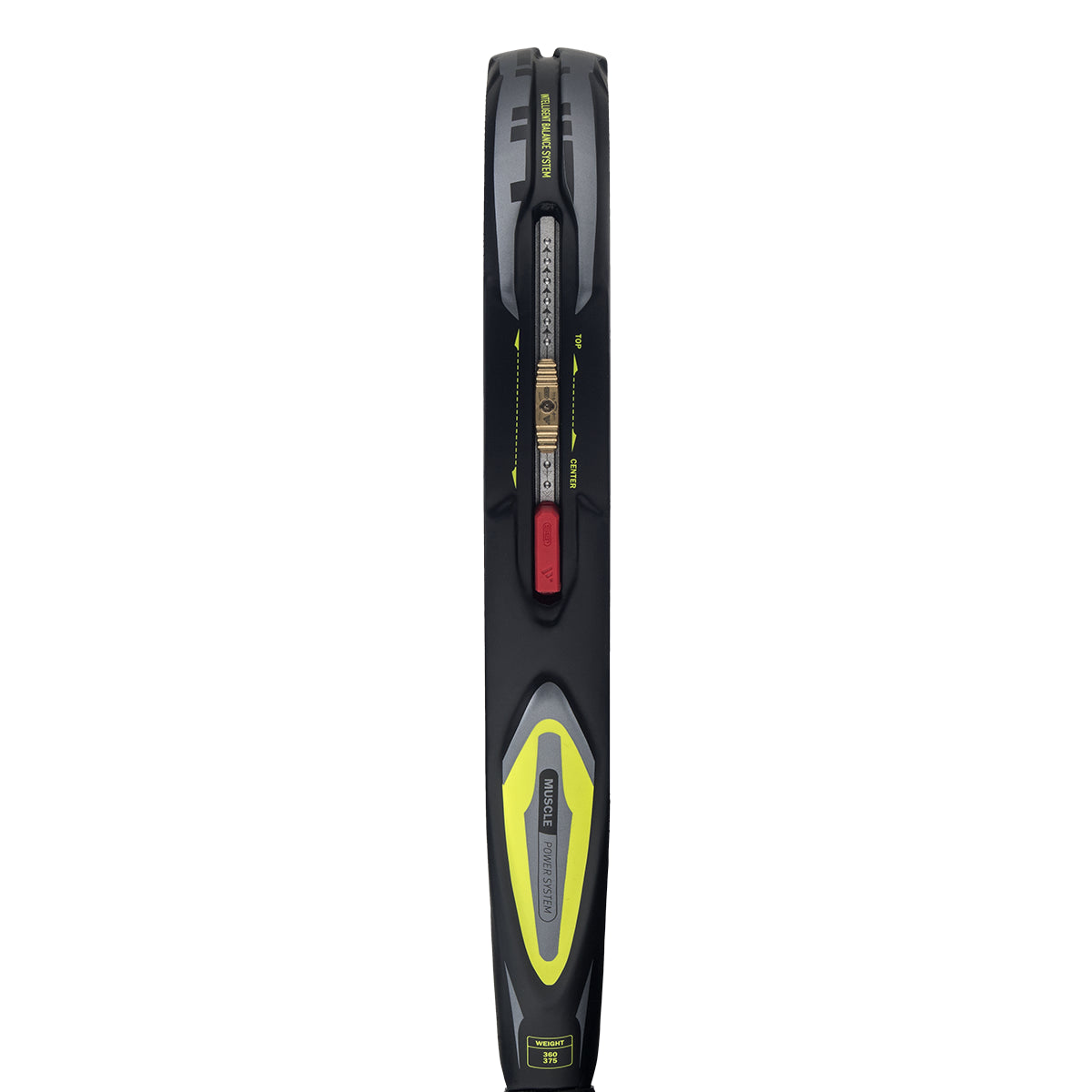 Adidas Arrow Hit padel racket - design detail, weight specification