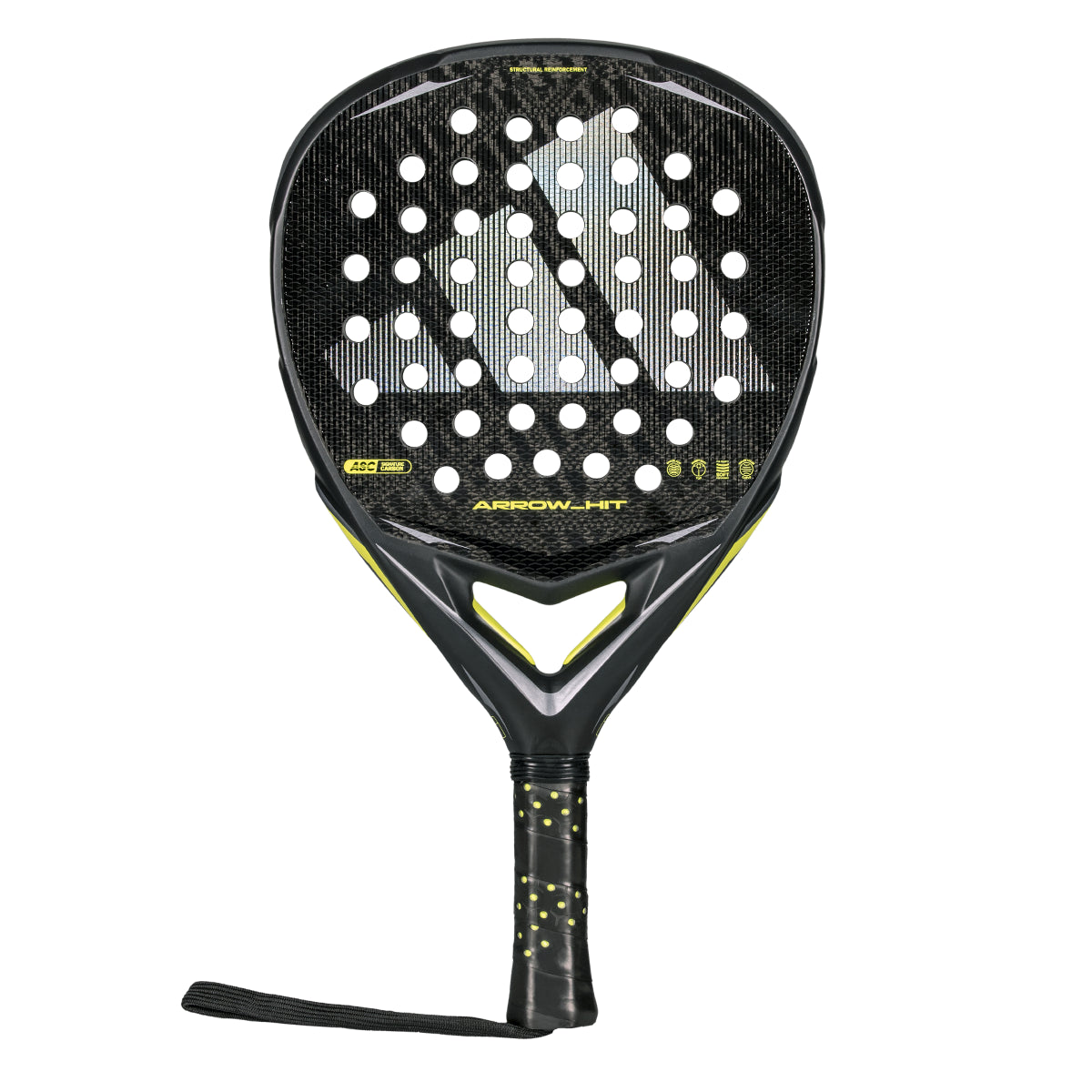 2026 Adidas Arrow Hit padel racket - front view