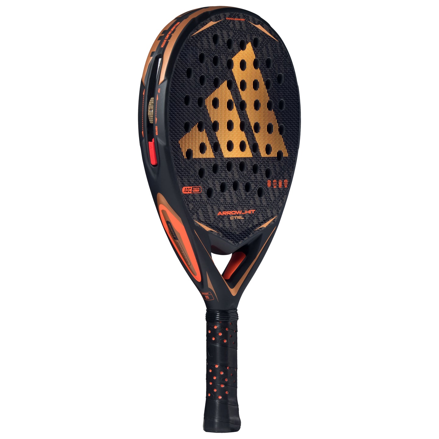 Adidas Arrow Hit CTRL padel racket - side profile