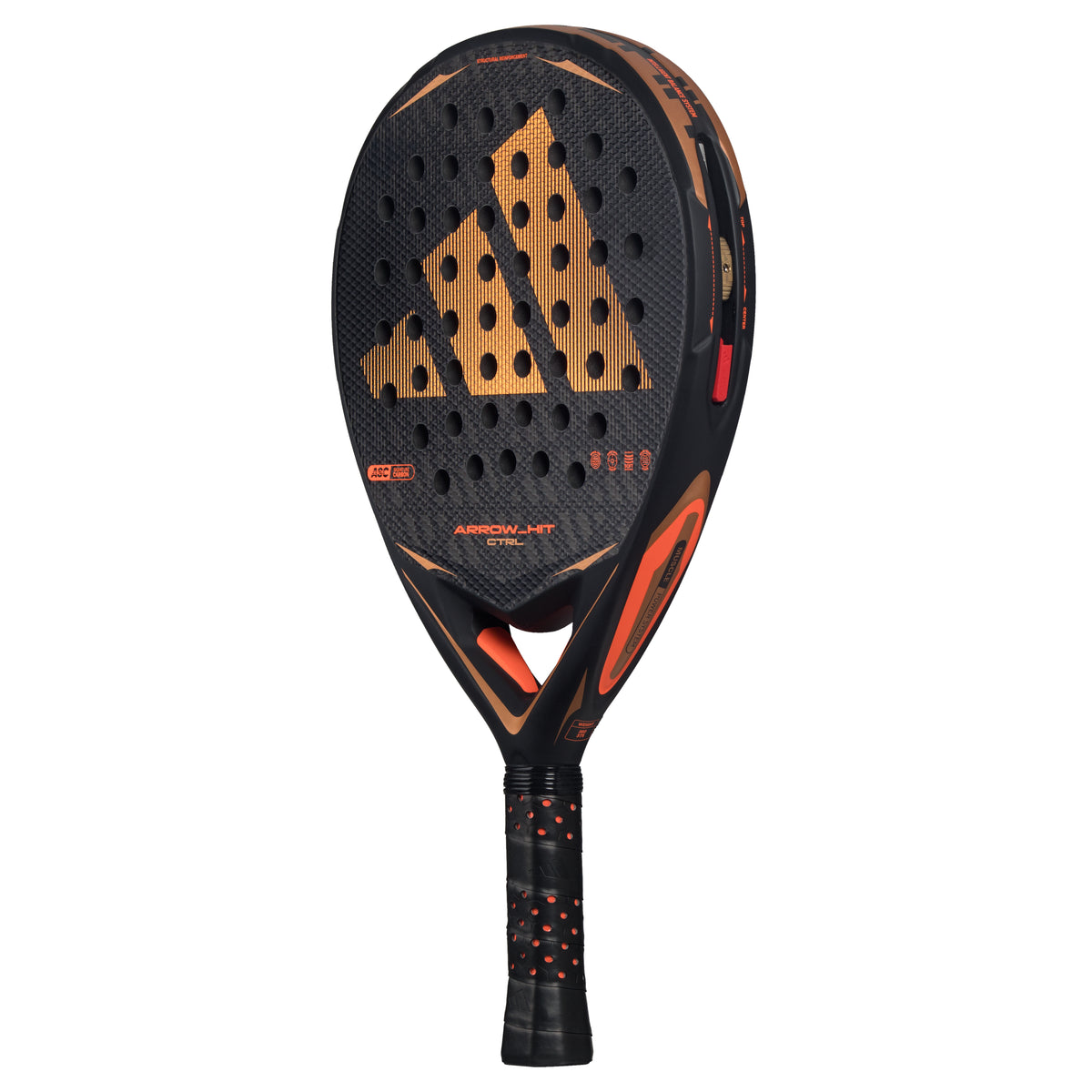 Adidas Arrow Hit CTRL padel racket - side profile (alternate)