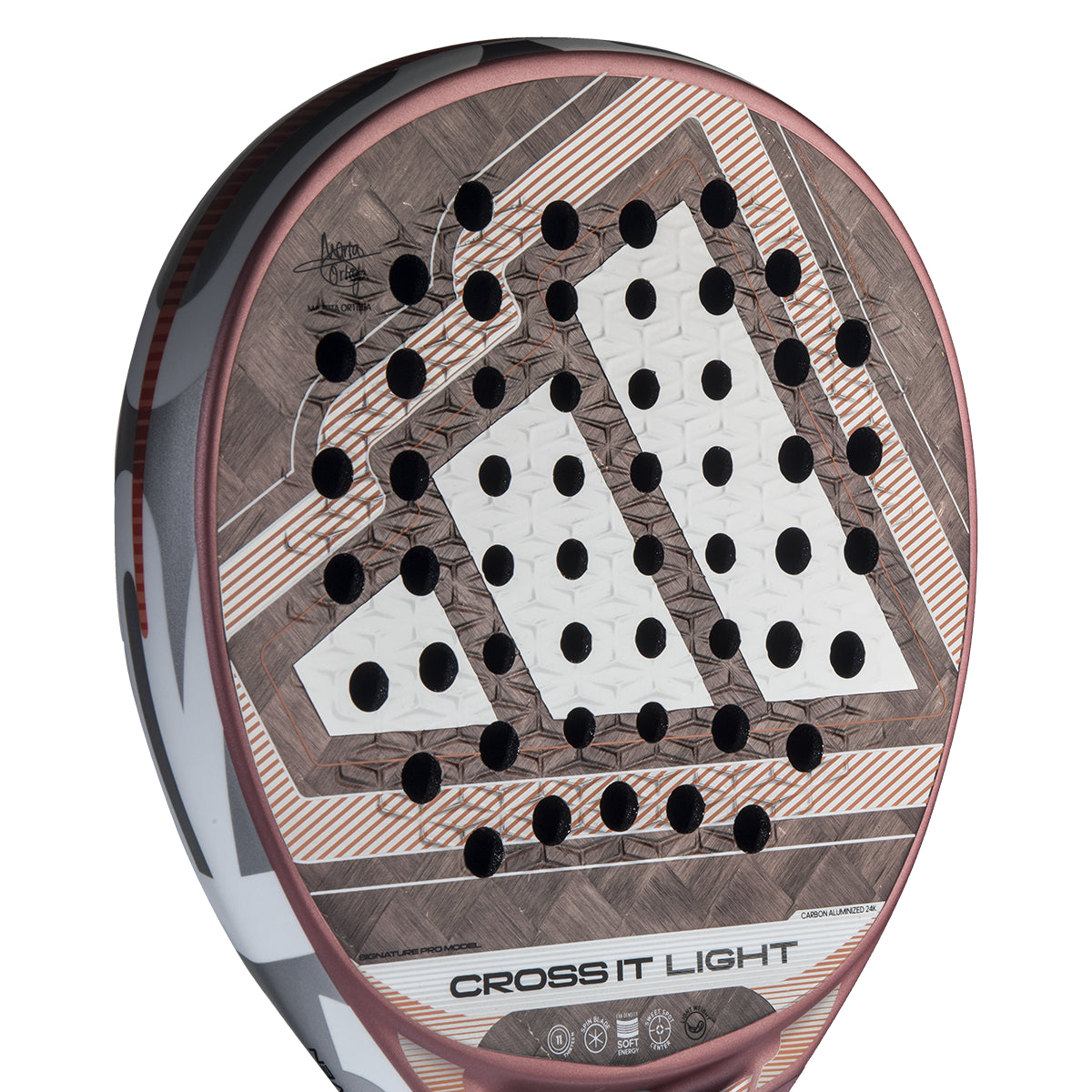 Adidas Cross IT Light padel racket - design detail