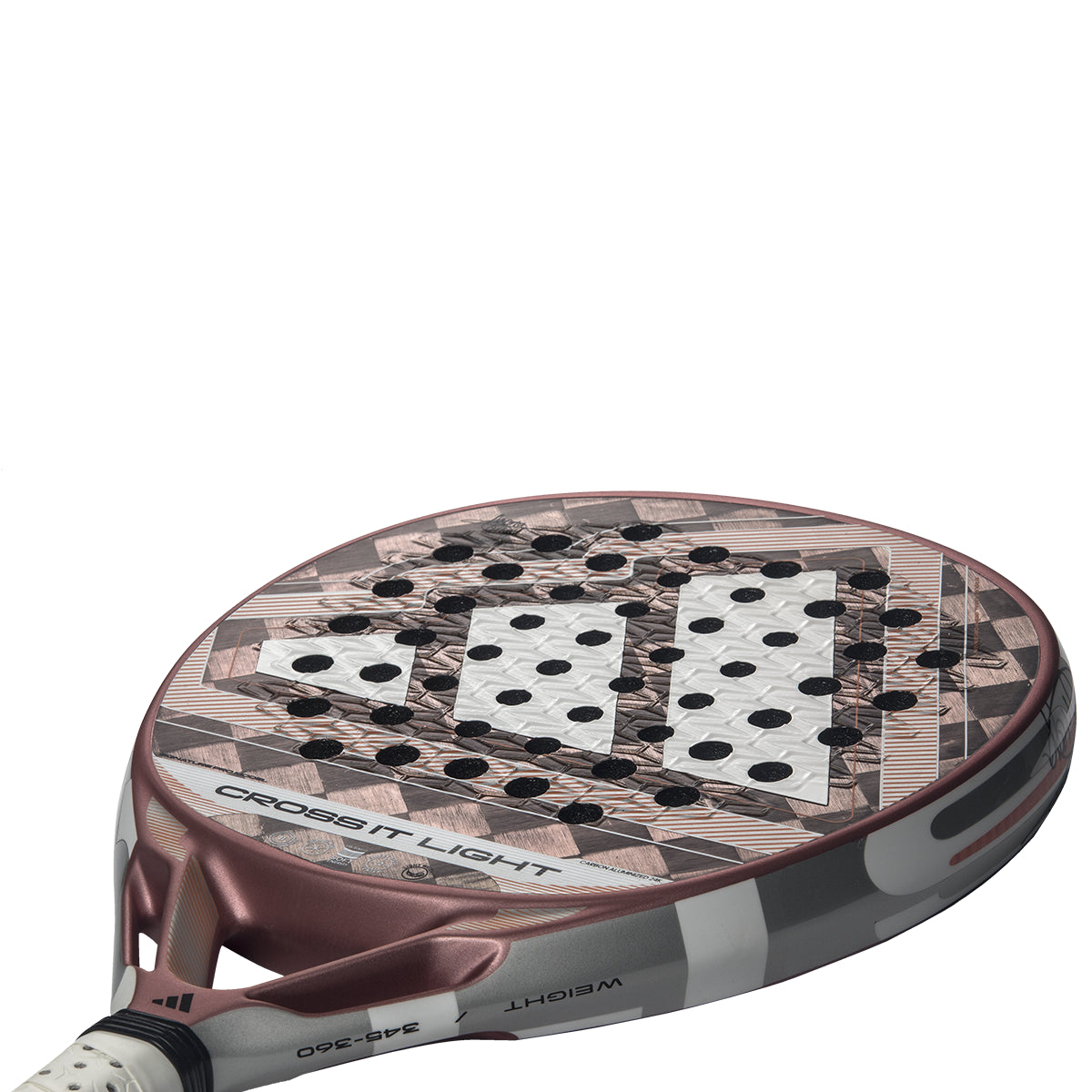 Adidas Cross IT Light padel racket - design detail (alternate)