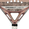 Adidas Cross IT Light padel racket - design detail, heart area