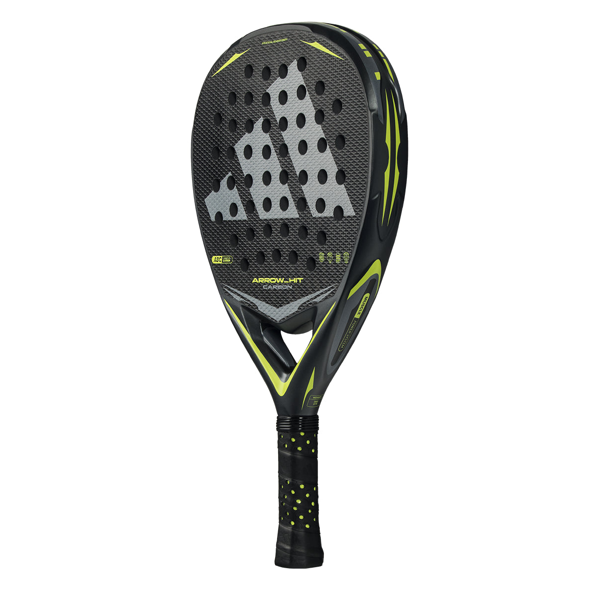 Adidas Arrow Hit Carbon padel racket - side profile (alternate)