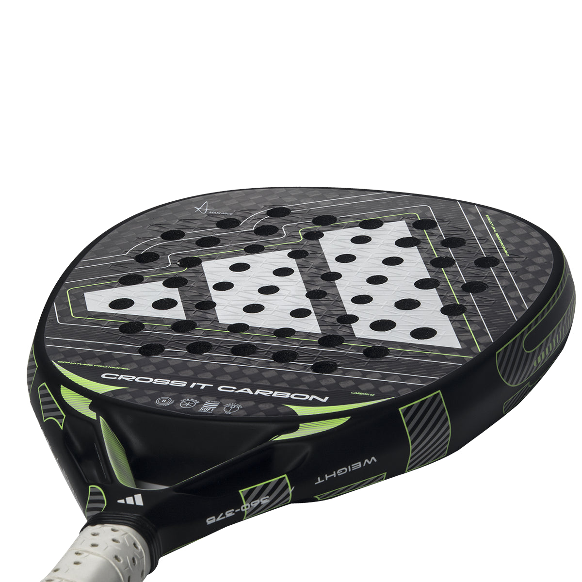 Adidas Cross IT Carbon padel racket - design detail (alternate)