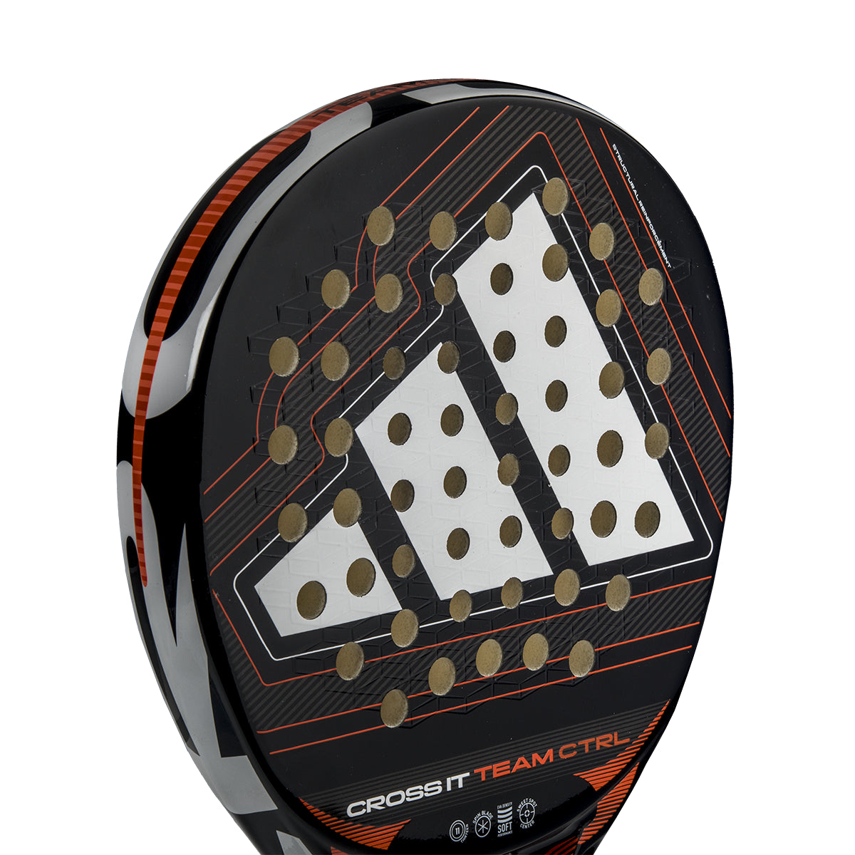 Adidas Cross IT Team CTRL padel racket - design detail
