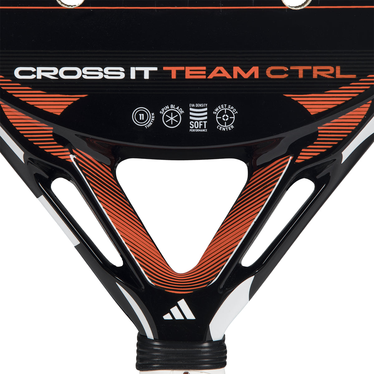 Adidas Cross IT Team CTRL padel racket - design detail (alternate 2)