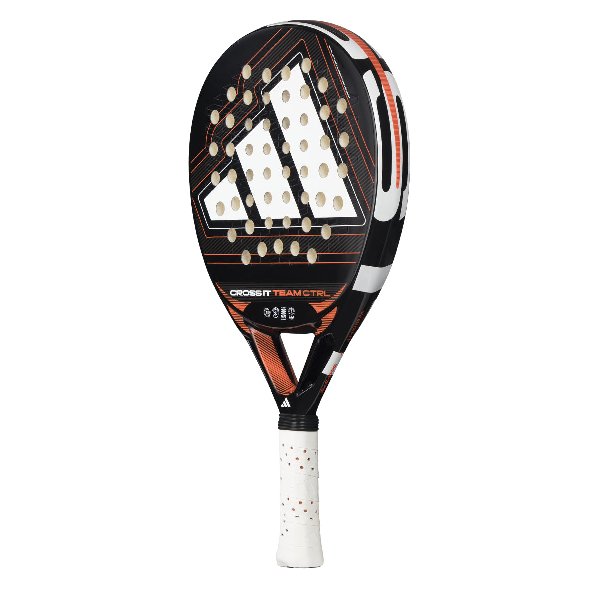 Adidas Cross IT Team CTRL padel racket - side profile (alternate)