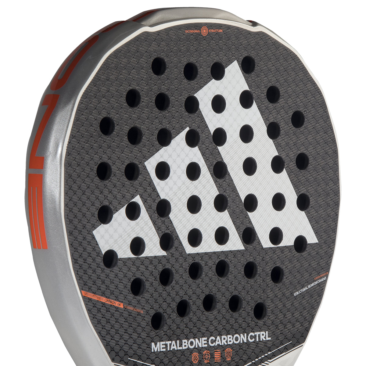 Adidas Metalbone Carbon CTRL padel racket - design detail