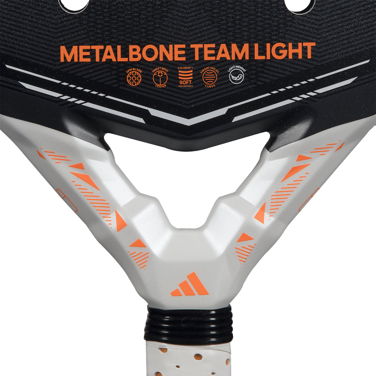 Adidas Metalbone Team Light padel racket - design detail (alternate)