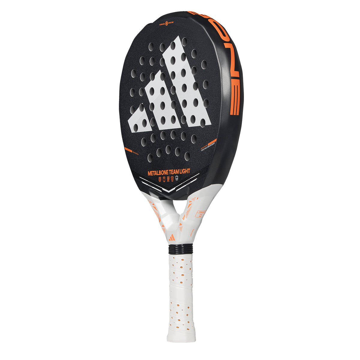Adidas Metalbone Team Light padel racket - side profile (alternate)