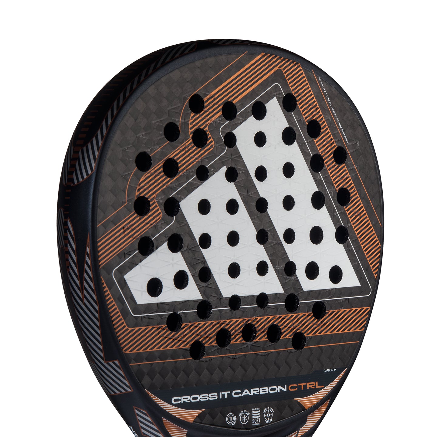 Adidas Cross IT Carbon CTRL padel racket - design detail