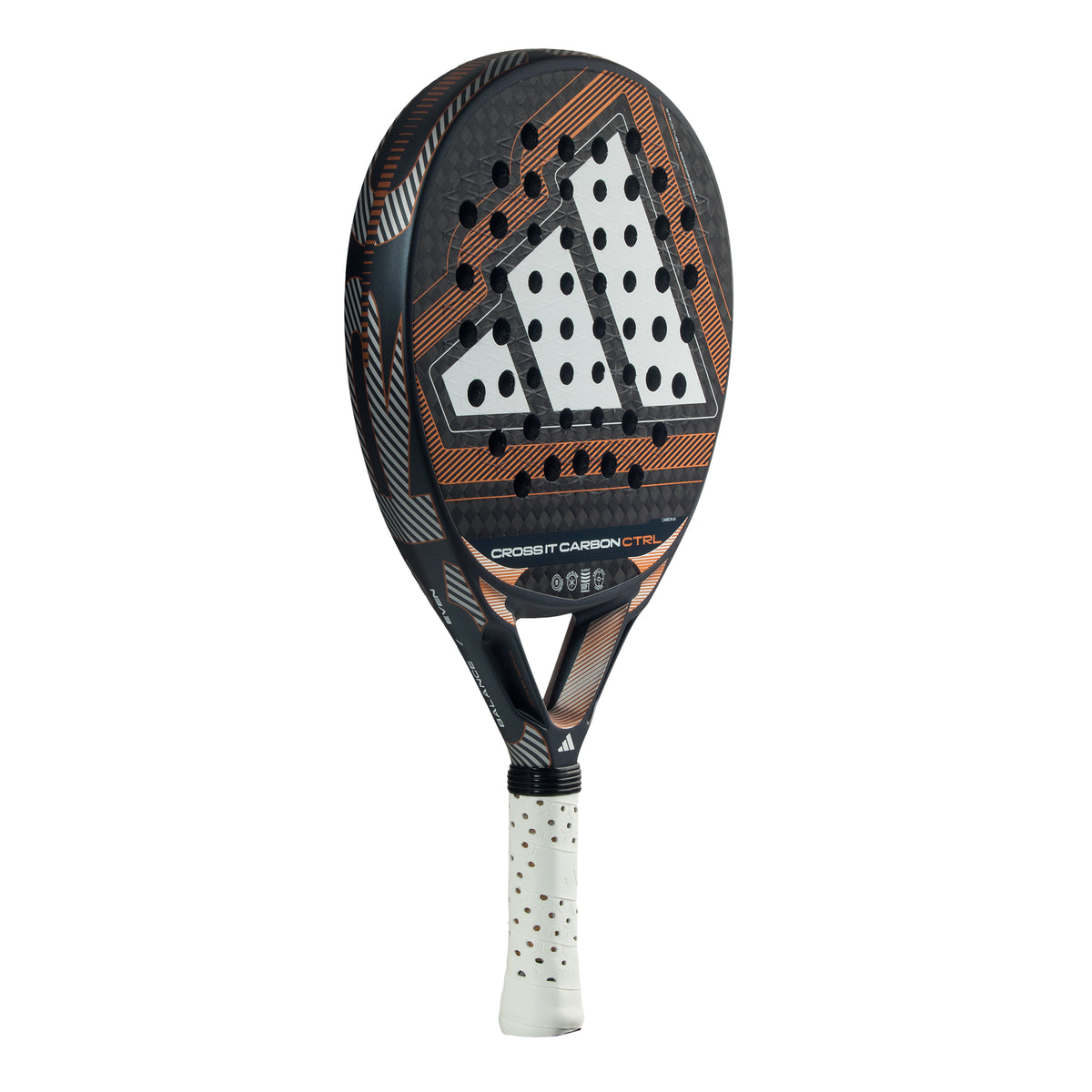 Adidas Cross IT Carbon CTRL padel racket - side profile