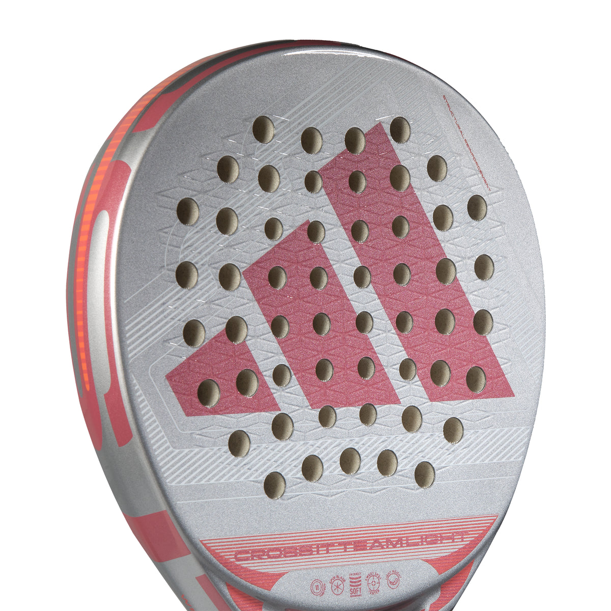 Adidas Cross IT Team Light padel racket - design detail