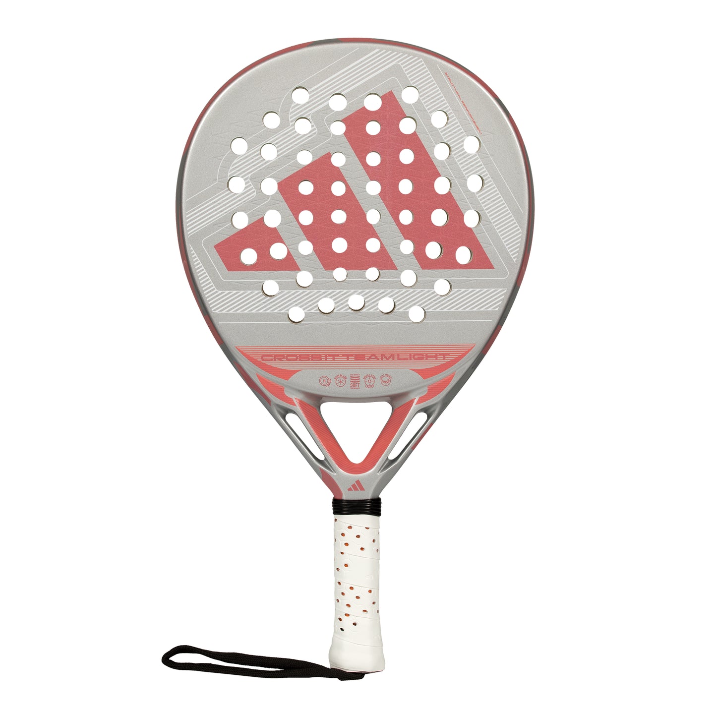 2026 Adidas Cross IT Team Light padel racket - front view