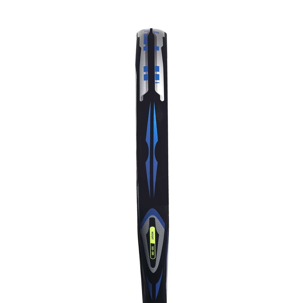 Adidas Arrow Hit Junior White/Blue padel racket - design detail (alternate)