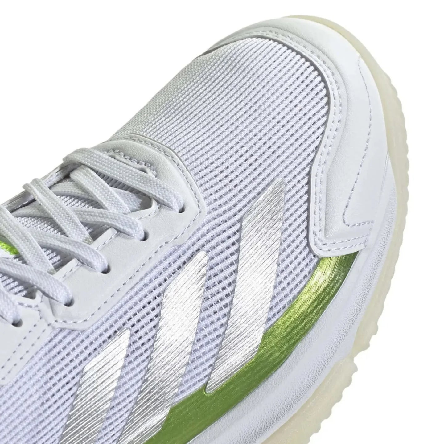 Adidas Courtquick Ladies Padel Shoes (White/Silver)