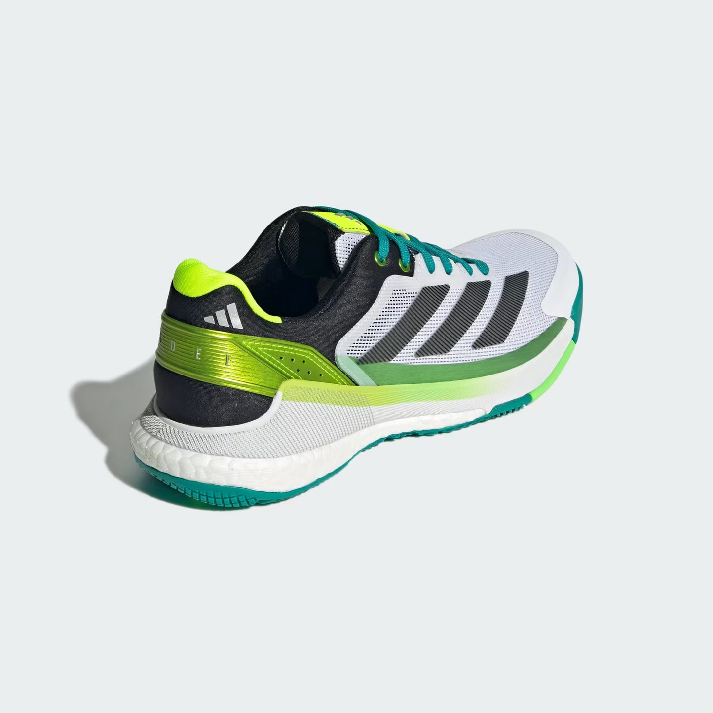 Adidas Crazyquick Boost Mens Padel Shoes (White Lime Burst)