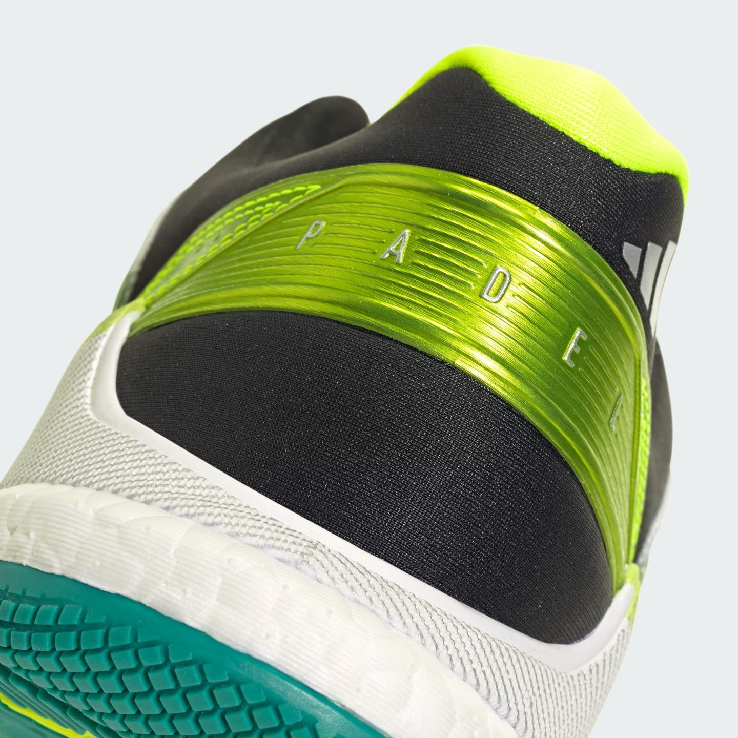 Adidas Crazyquick Boost Mens Padel Shoes (White Lime Burst)