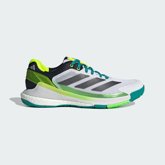 Adidas Crazyquick Boost Mens Padel Shoes (White Lime Burst)