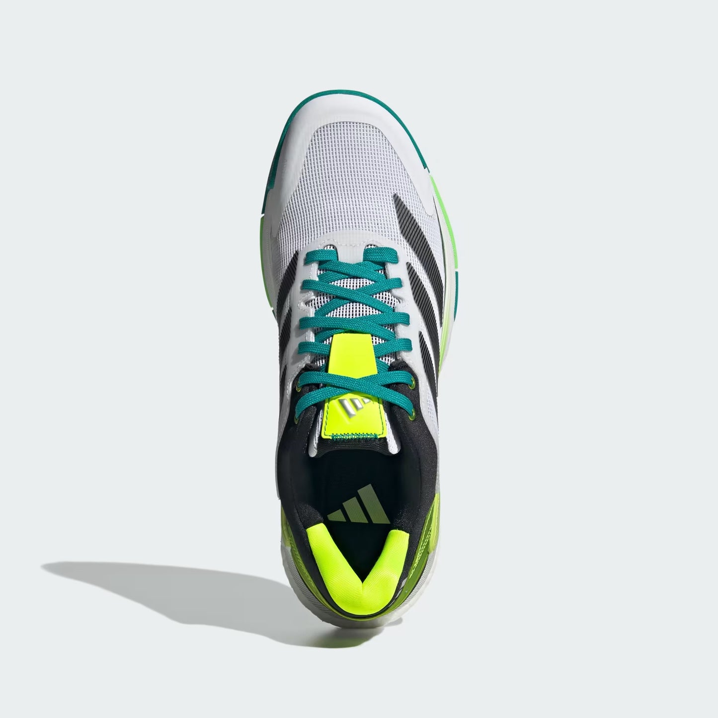 Adidas Crazyquick Boost Mens Padel Shoes (White Lime Burst)