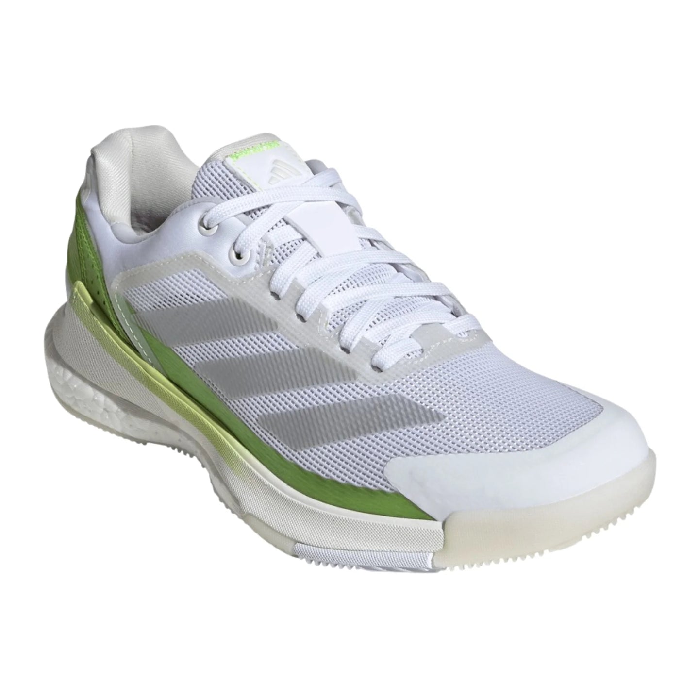 Adidas Crazyquick Boost Ladies Padel Shoes (White/Silver)
