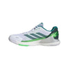 Adidas Crazyquick LS Mens Padel Shoes (White Lime Burst)