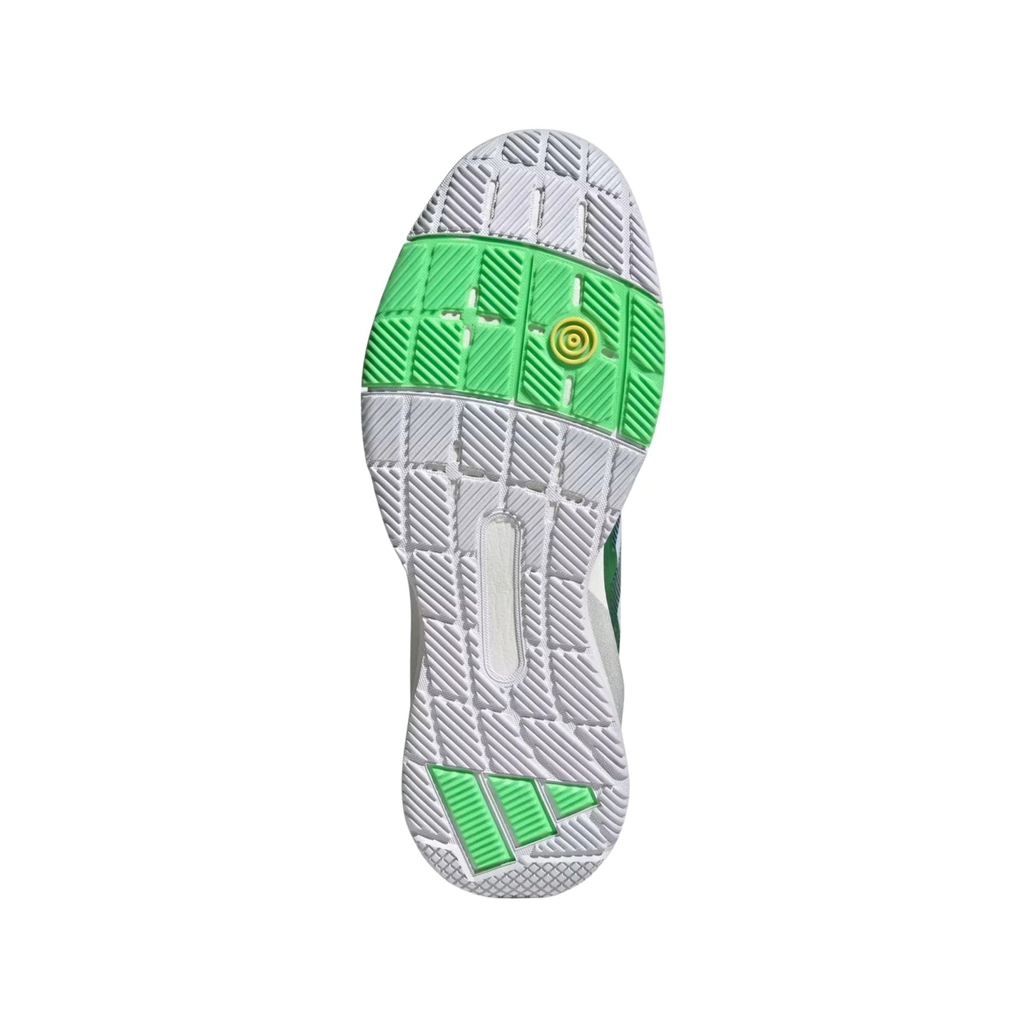 Adidas Crazyquick LS Mens Padel Shoes (White Lime Burst)