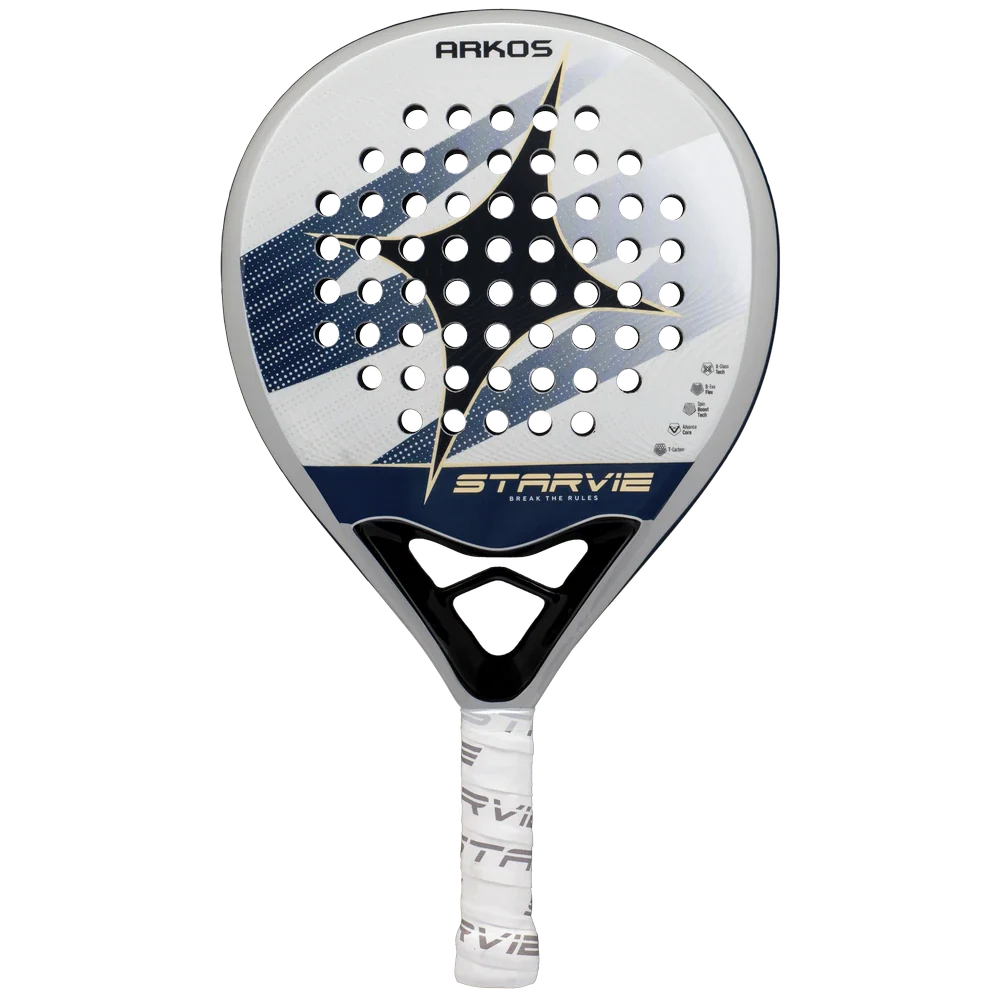 2026 StarVie Arkos padel racket - front view