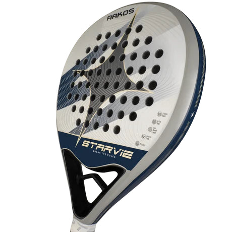 StarVie Arkos padel racket - angled view