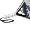 StarVie Arkos padel racket - handle, grip and wrist strap detail