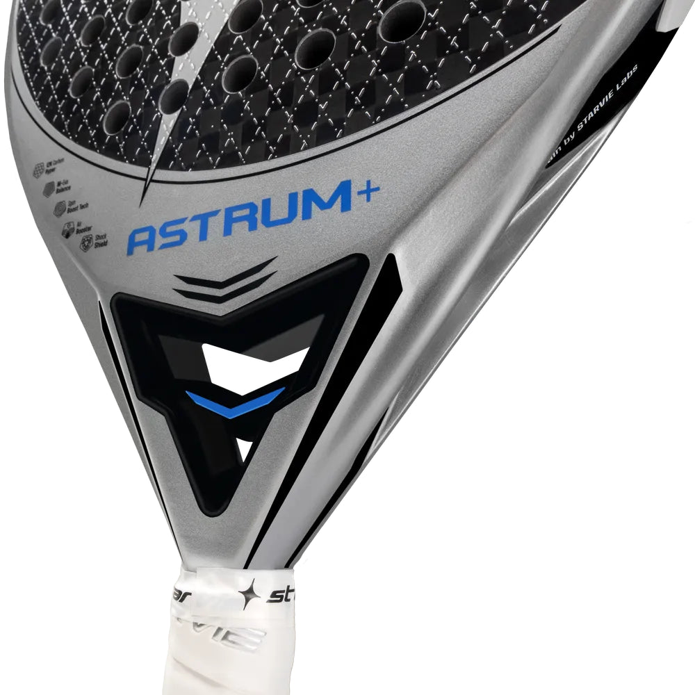 StarVie Astrum + padel racket - frame and throat profile