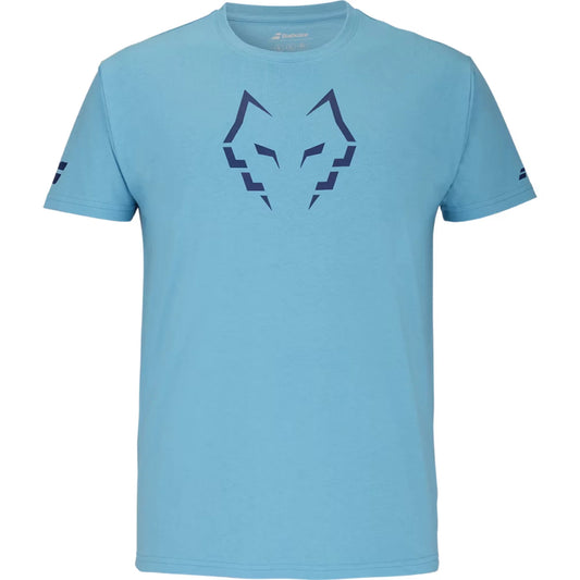 Babolat Lebron Cotton Shirt (Cyan Blue)