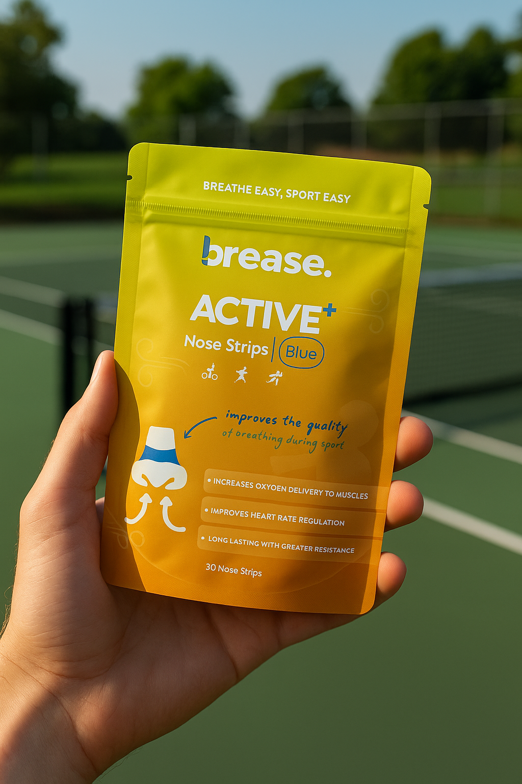 Brease ACTIVE+ Nose Strips
