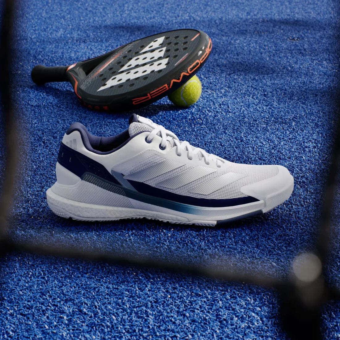 Adidas Crazyquick Boost men's padel shoes (Navy) - view 2