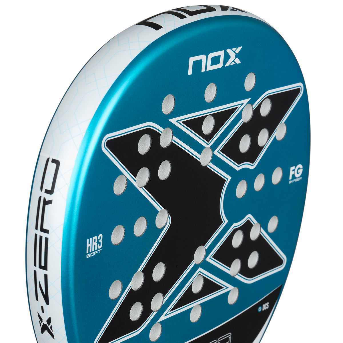 Nox X-Zero Blue padel racket - full view (alternate 2)