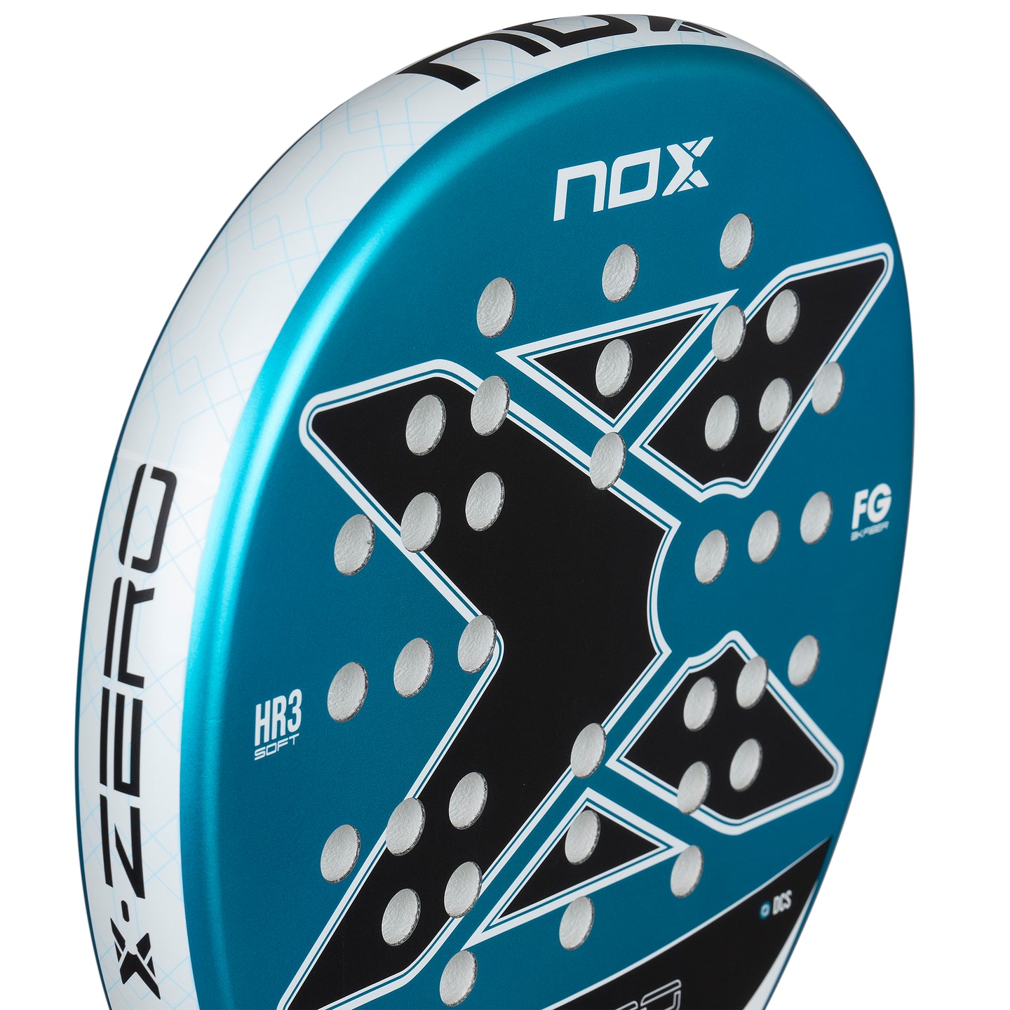 Nox X-Zero Blue padel racket - full view (alternate 2)